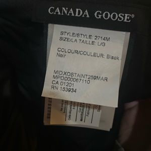 Canada Goose Arctic Program puffy jacket